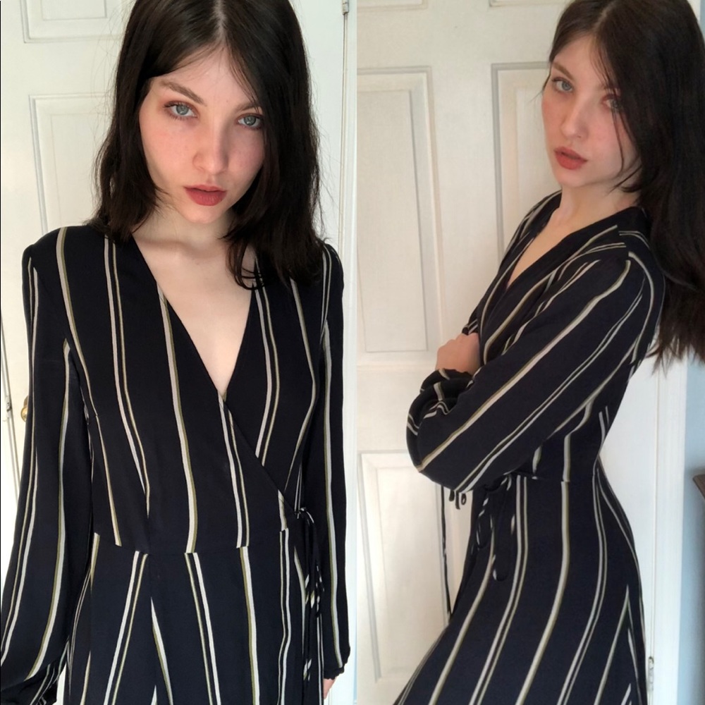 Urban Outfitters Maxi Wrap Dress